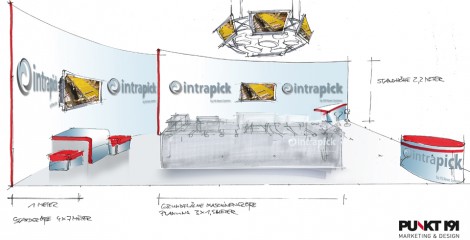 entwurf-messestand Entwurf eines Messestands durch Punkt 191