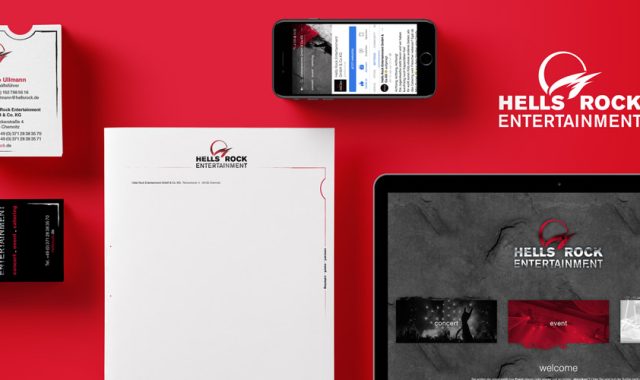 Corporate Design & Marketingstrategieentwicklung aus Chemnitz für Hells Rock Entertainment