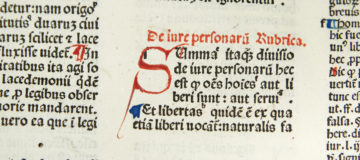 Altes Latein Buchdruck