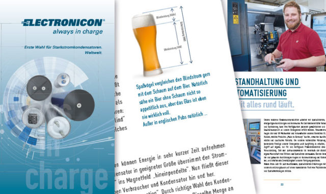 Mitarbeiterbroschüre electronicon